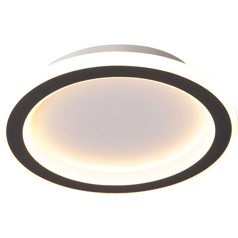 Geometric LED Close to Ceiling Fixtures with Acrylic Shade for Bedroom