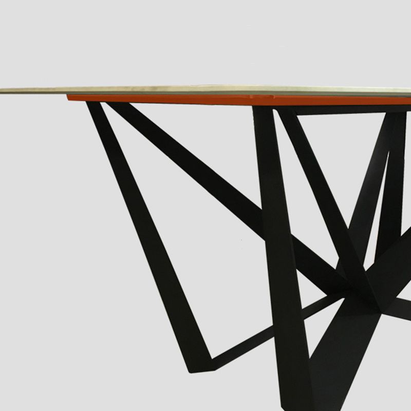 Contemporary 1/4/5 Pieces Dining Room Set Sintered Stone Dining Table Set