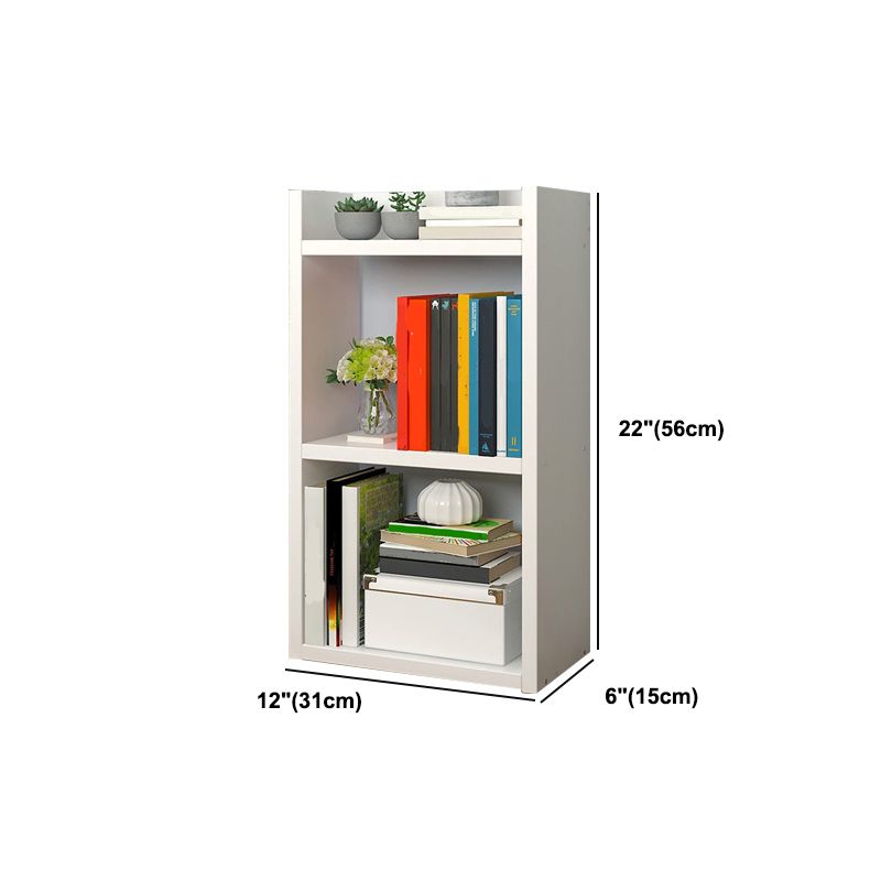 Scandinavian Style Bookshelf Engineered Wood Bookcase for Home Office Study Room