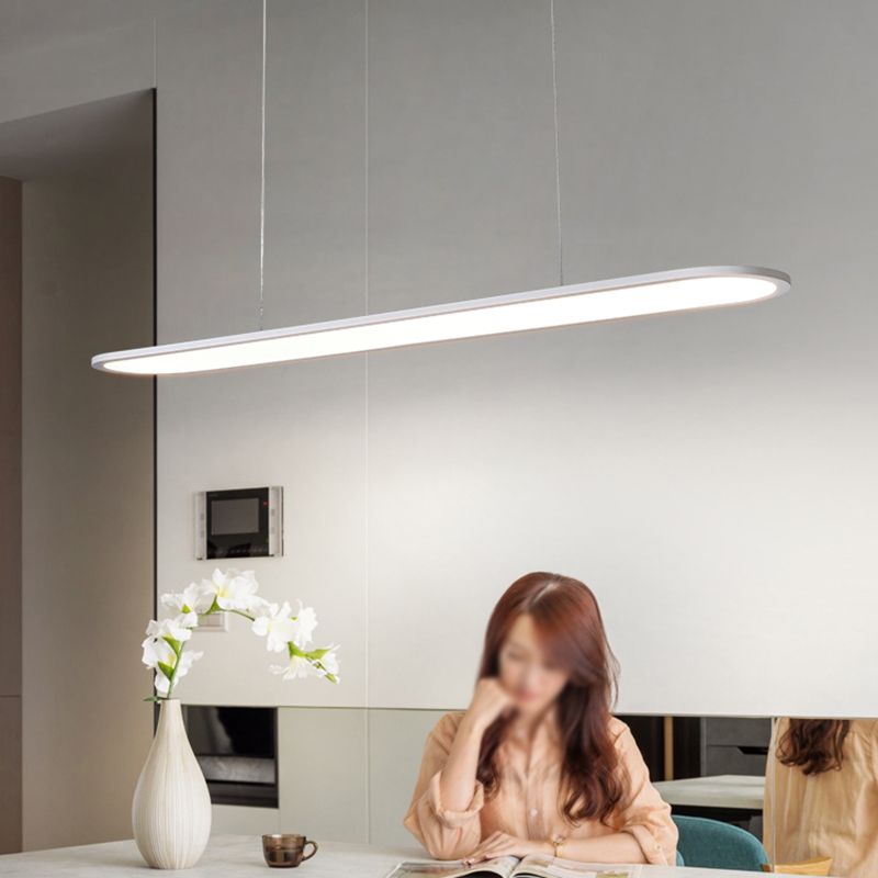 Noordse moderne LED Island Licht metalen hanglamp Lichtarmatuur voor eetkamer