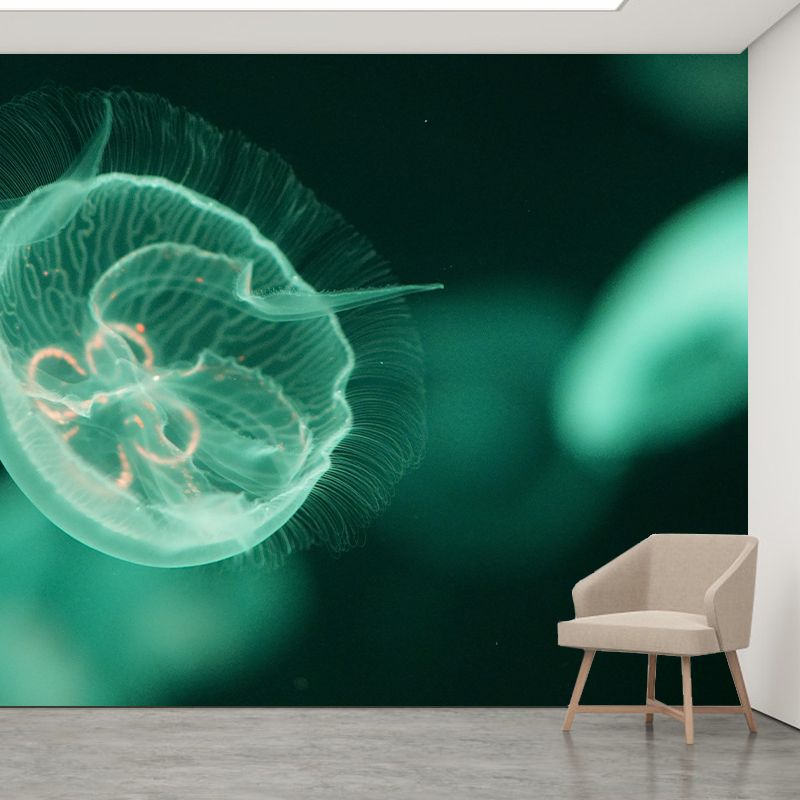 Tropical Beach Style Mural Mildew Resistant Seabed Wallpaper Wall Decor