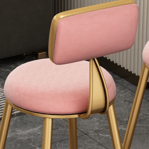 Glam Indoor Bar Stool and Table Set 1/2/3 Pieces White Table and Stool Set