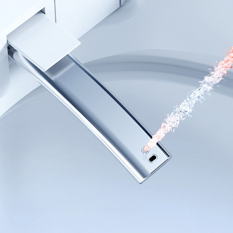 Modern Floor Mounted Urine Toilet White Siphon Jet Toilet Bowl with Toilet Seat