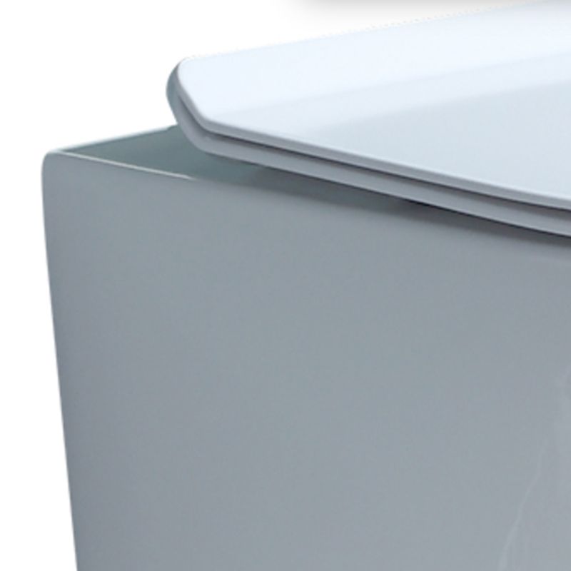 Wall Mount Modern Urine Toilet All In One Single Flush Porcelain Toilet