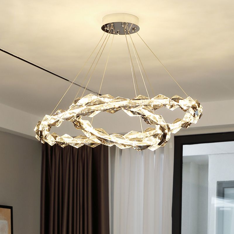 Chandeliers modernes pour la salle à manger Circular Chandelier suspendu plafonniers