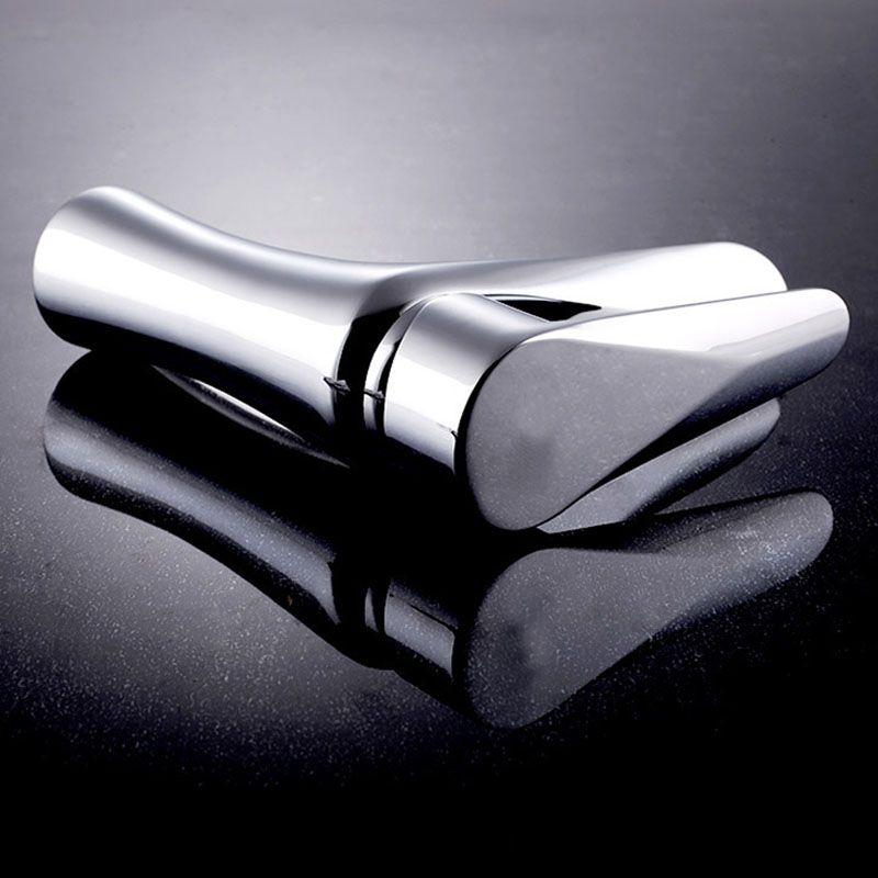Single Handle Basin Lavatory Faucet Low Arc Brass Bathroom Faucet