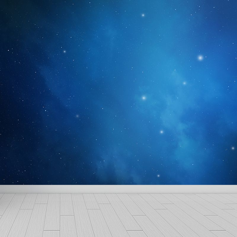 Supernatural Starry Sky Mural Wallpaper for Dining Room Universe Wall Art, Custom