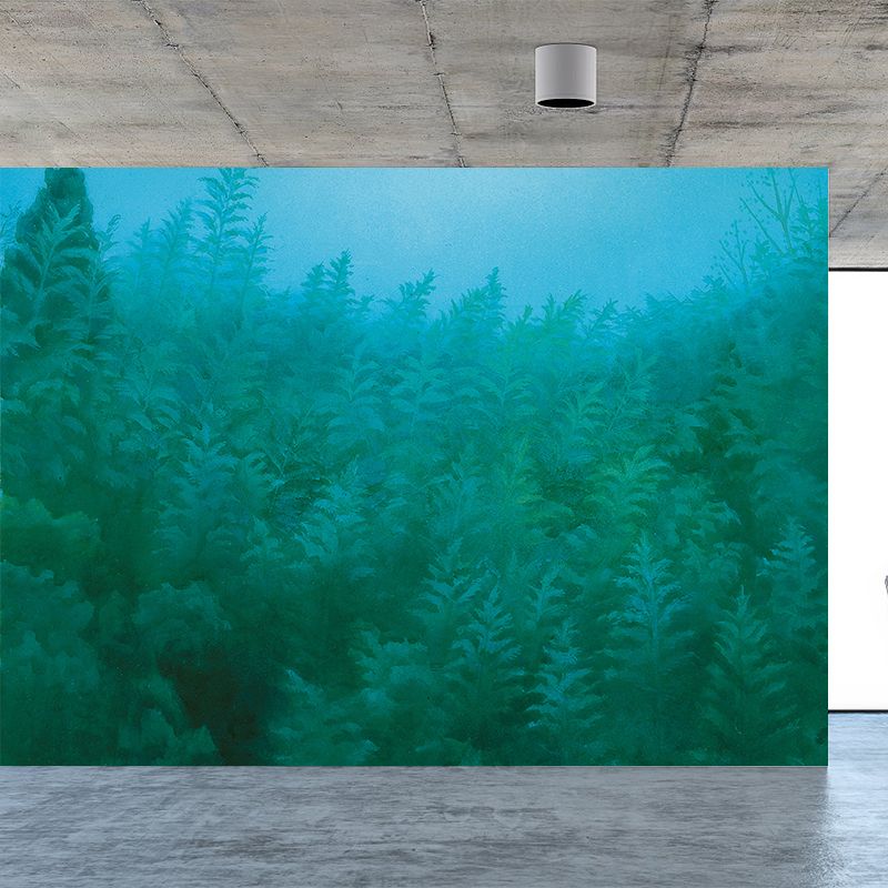 Stain-Proofing Woodland Mural Decal Non-Woven Modern Wall Decor for Home Interior