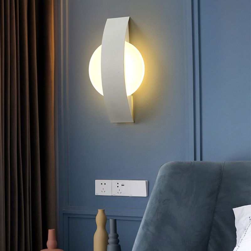 Geometric Wall Lighting Contemporary Metal 1 Light Wall Sconces