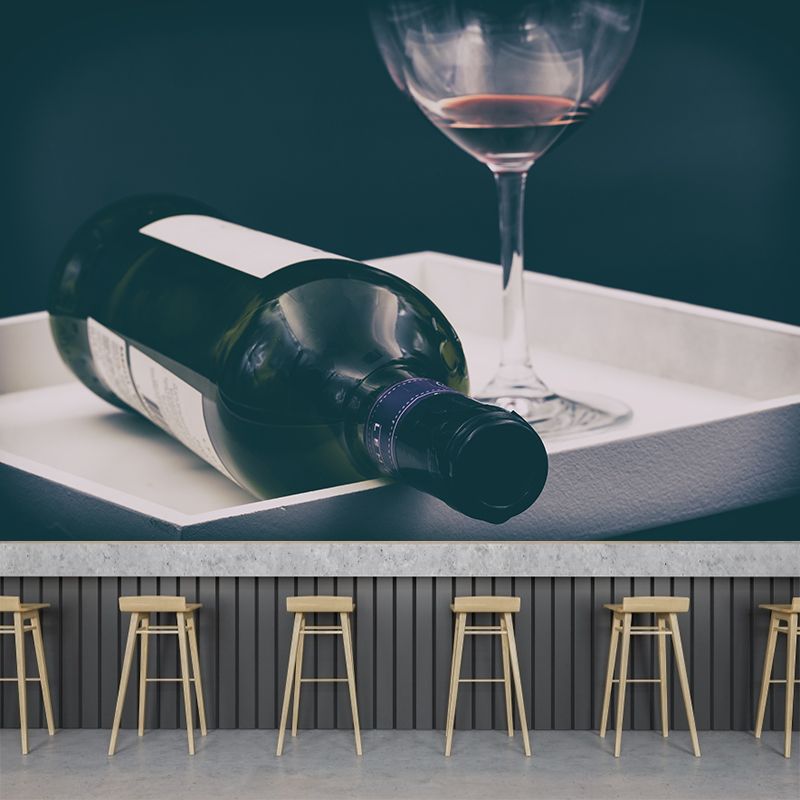 Different Series of Wine Mural Wallpaper for Bar Shop,Personalized Size Available