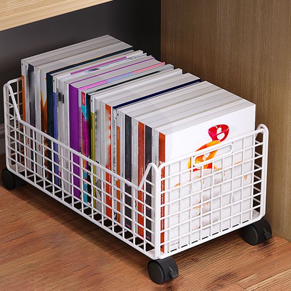 Metal Book Shelf Horizontal Shelf Bookcase, 11.61" W x 9.45" H