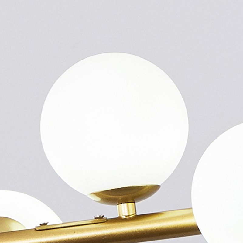 Luz de colgante de cabezal múltiple de estilo de isla de estilo simple moderno para sala de estar para sala de estar