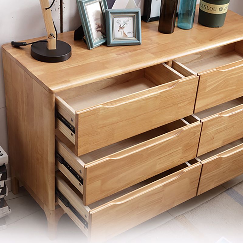 Modern Dresser Solid Wood Storage Chest Dresser with 9/7/6/5/4 Drawers