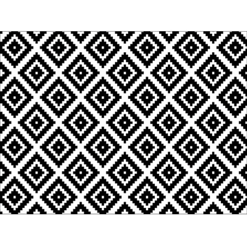 Stain Resistant Area Carpet Rectangle Geometric Pattern Rug Living Room Carpet