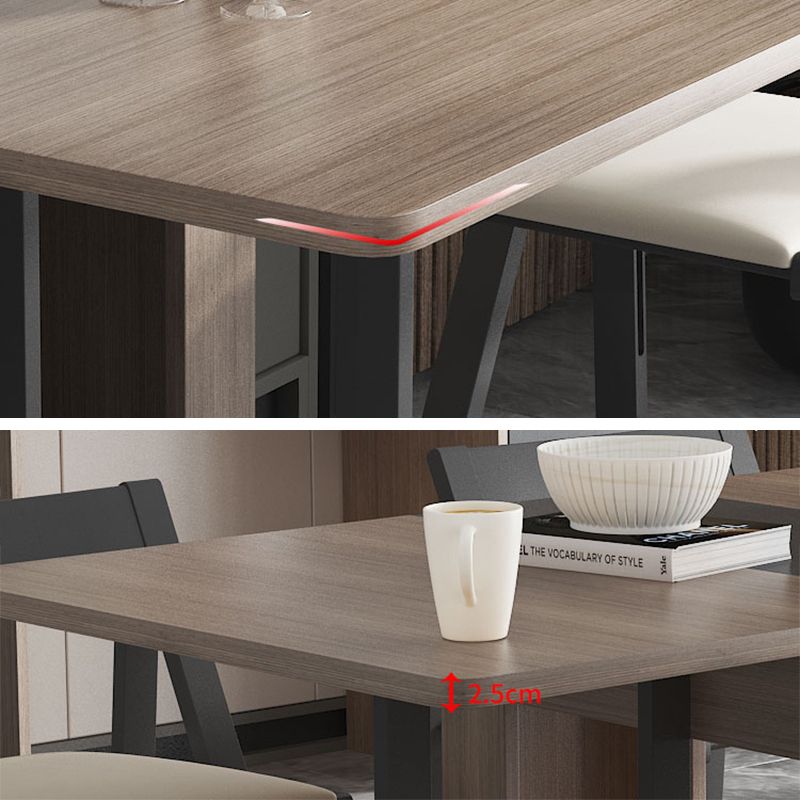 1/3/5 Piece Rectangle Shape Contemporary Dining Room Chair and Table Set