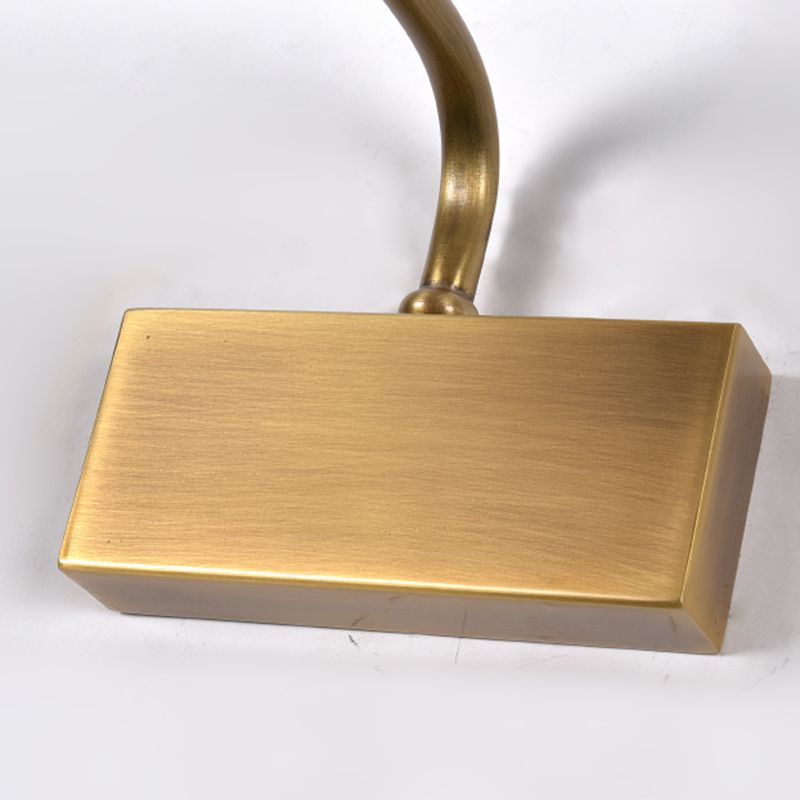 Modern Style Geometric LED Wall Lamps Metal 1-Light Mirror Wall Lighting Ideas