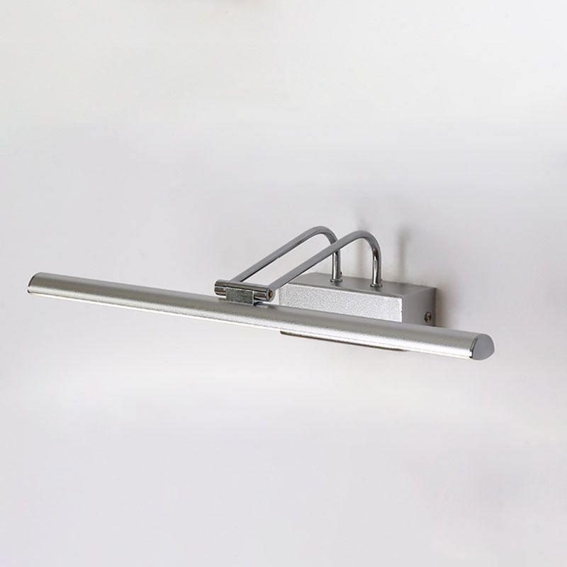 Luci di applique a parete lineare moderna Metal 1 Light Sconce Light con ombra acrilica