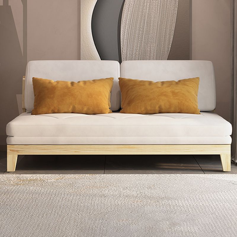 Scandinavian Style Futon Sleeper Sofa Bed Foldable Convertible Sofas