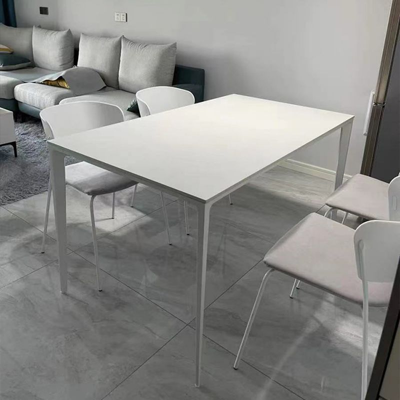 Sintered Stone Home Dining Table Modern Rectangle Dining Room Table