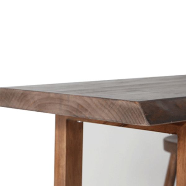 Brown Bar Stool and Table Set 1/4/5 Pieces Solid Wood Pub Table Set