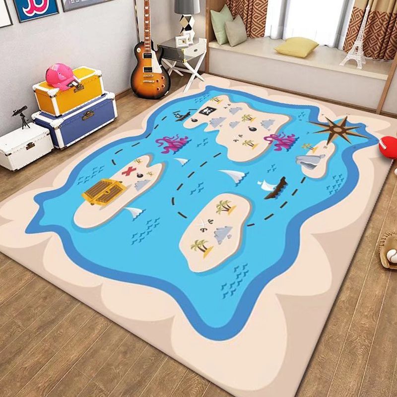 Alfombra del juego alfombra moderna alfombra de poliéster lavable alfombra interior para la decoración del hogar