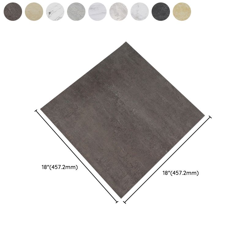 Low Gloss Vinyl Flooring Peel and Stick Vinyl Flooring with Square Edge