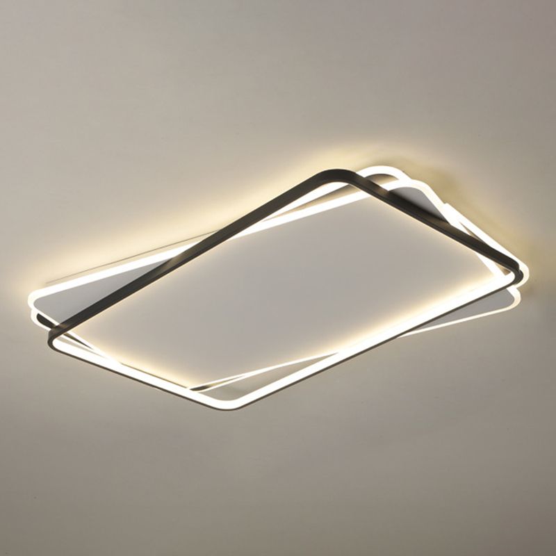 Simple Flush Moun Ceiling Lamp Ultra-thin Lamp for Bedroom Living Room