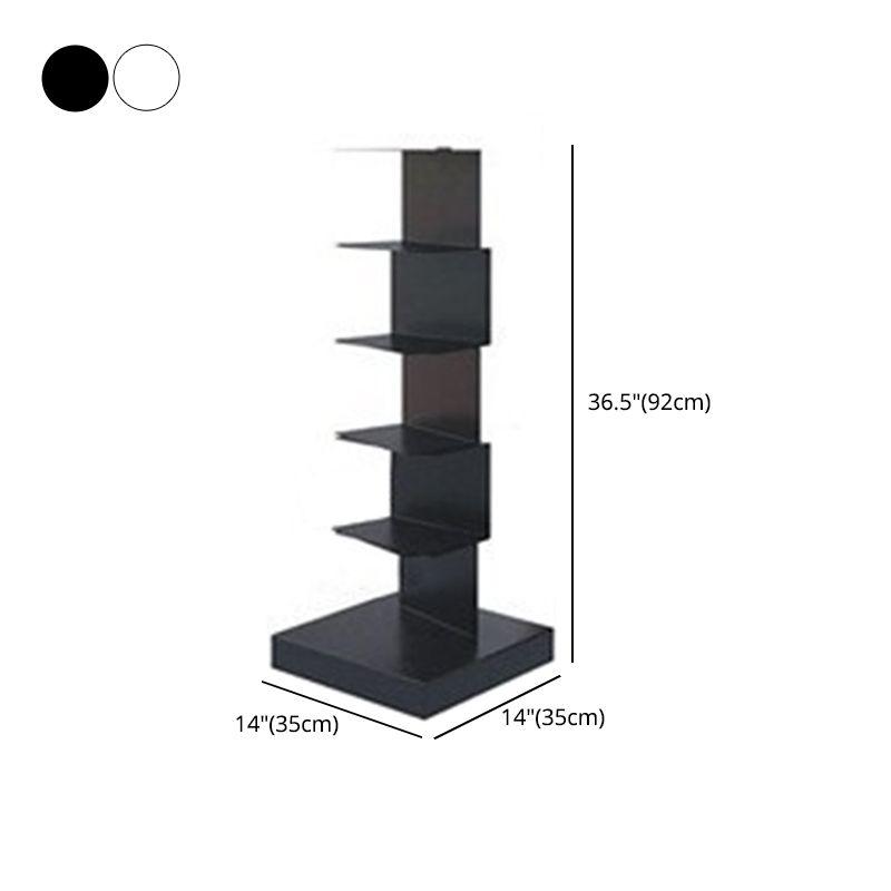 14"W Bookshelf Modern Style Invisible Bookcase for Office and Home