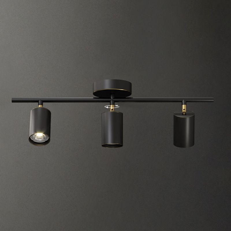 Éclairage d'éclairage de piste entièrement cuivre Modern Surface Mounted Home Room Lumière Luxury Fond de luxe Mur Entrée Valette de vestiaire Spotlight