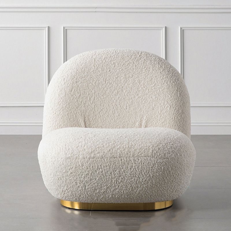 Wool Chair 28.7" L x31.1"W x26.7"H Swivel Chair for Living Room