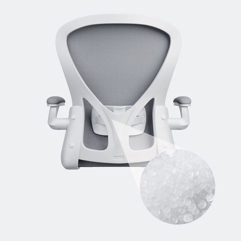 Modern Style Task Chair Adjustable Office Chair with Flip-Up Armrest