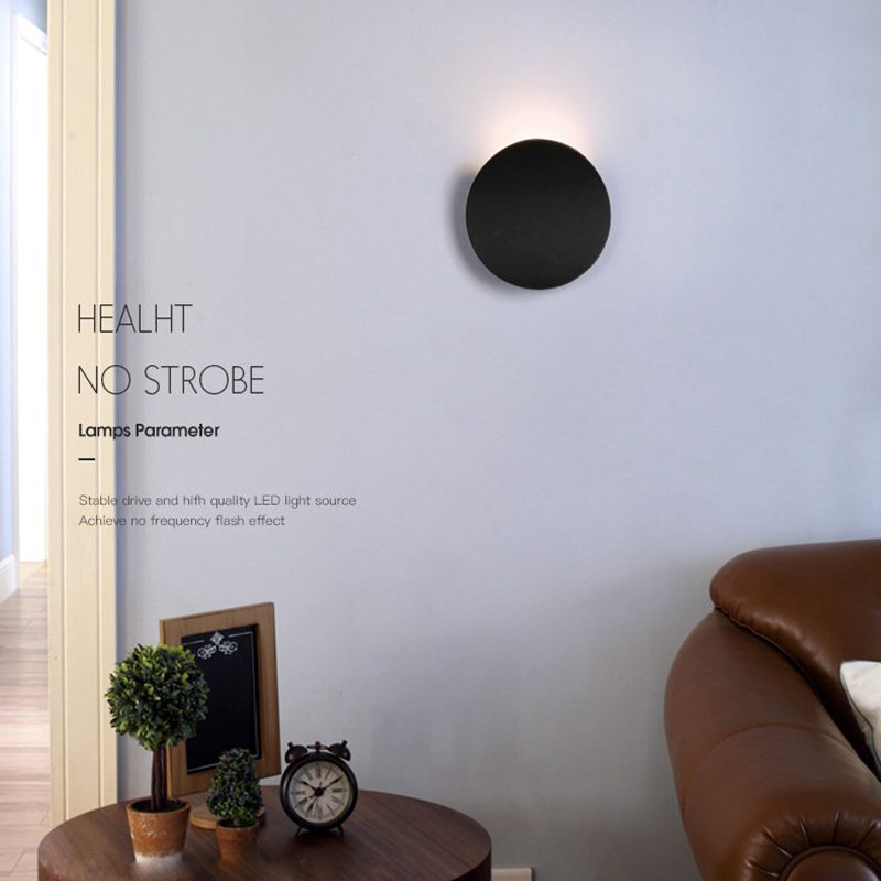 Metall Biegung Wandleuchte moderne Stil 1 Leicht Wandmontage Beleuchtung