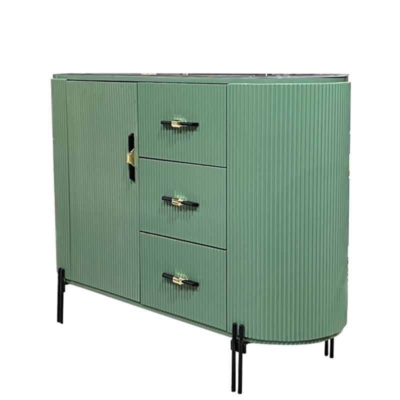 Modern Storage Chest Stone Top Storage Chest Dresser for Bedroom