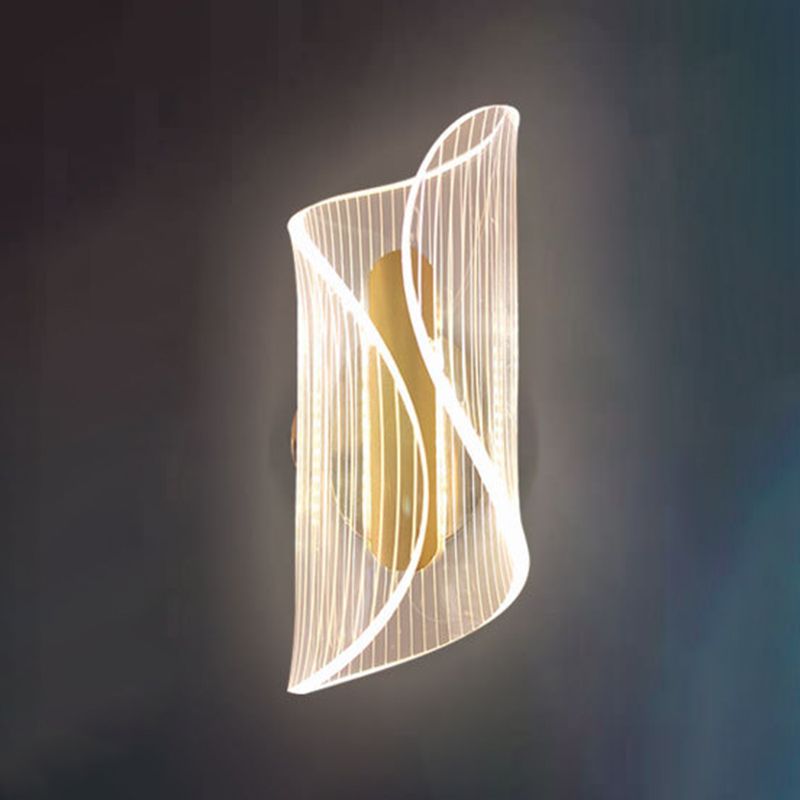 Unique Shape Wall Light Sconces 1 Light Wall Lighting Fixtures for Bedroom