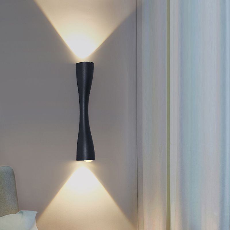 Geometric Wall Light Fixture Simplicity Metal Wall Sconce for Bedroom