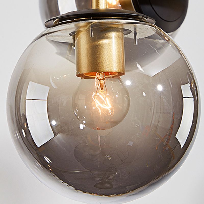 Contemporary Sphere Island Light Glass Island Lighting Fixtures for Kitchen