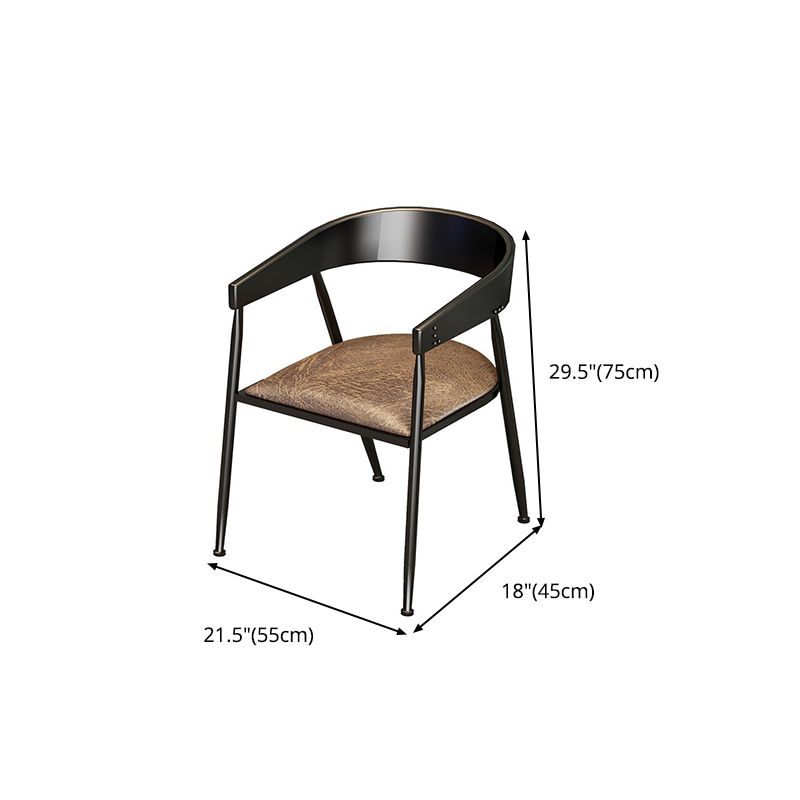 Industrial 1/2/5 Pieces Dining Room Set Solid Wood Top Dining Table Set