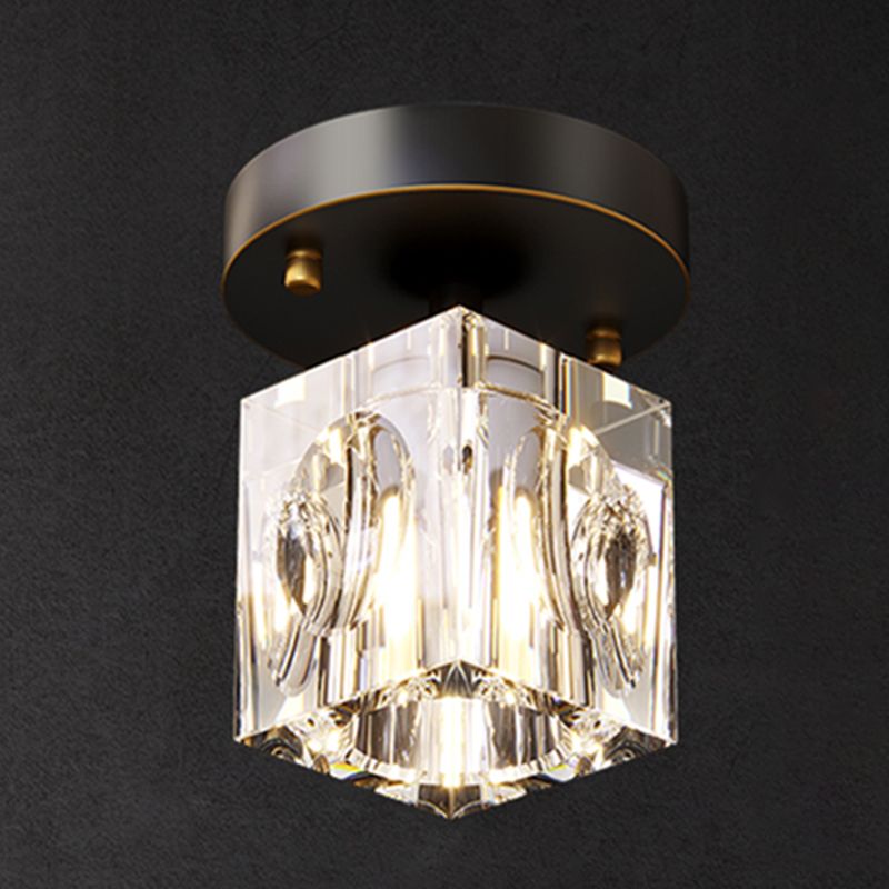 Plafoniera da soffitto in cristallo con montaggio a incasso Plafoniere contemporanee