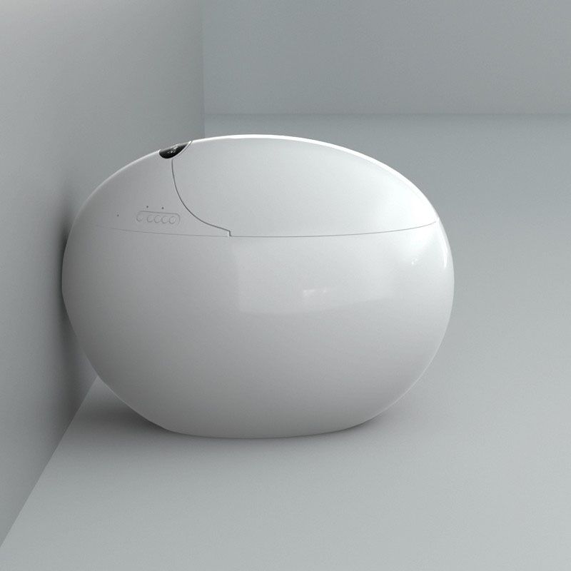 White Vitreous China Bidets with Heated Seat Floor Standing Bidet