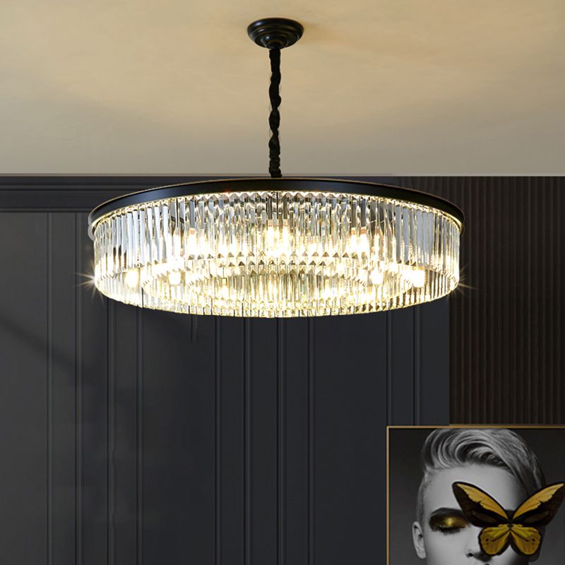 Luz de lámpara de lámpara de estilo moderno CRISTAL Multi Head Light para sala de estar