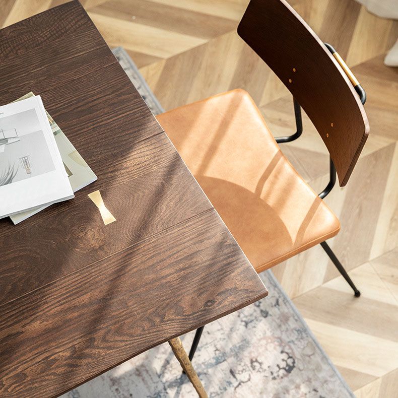 Dining Room Dinner Kitchen Table 4 Legs Oak Solid Wood Dining Table