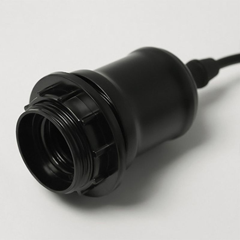 Industrial 1-Light Hanging Ceiling Light Tapered Metal Ceiling Pendant Light