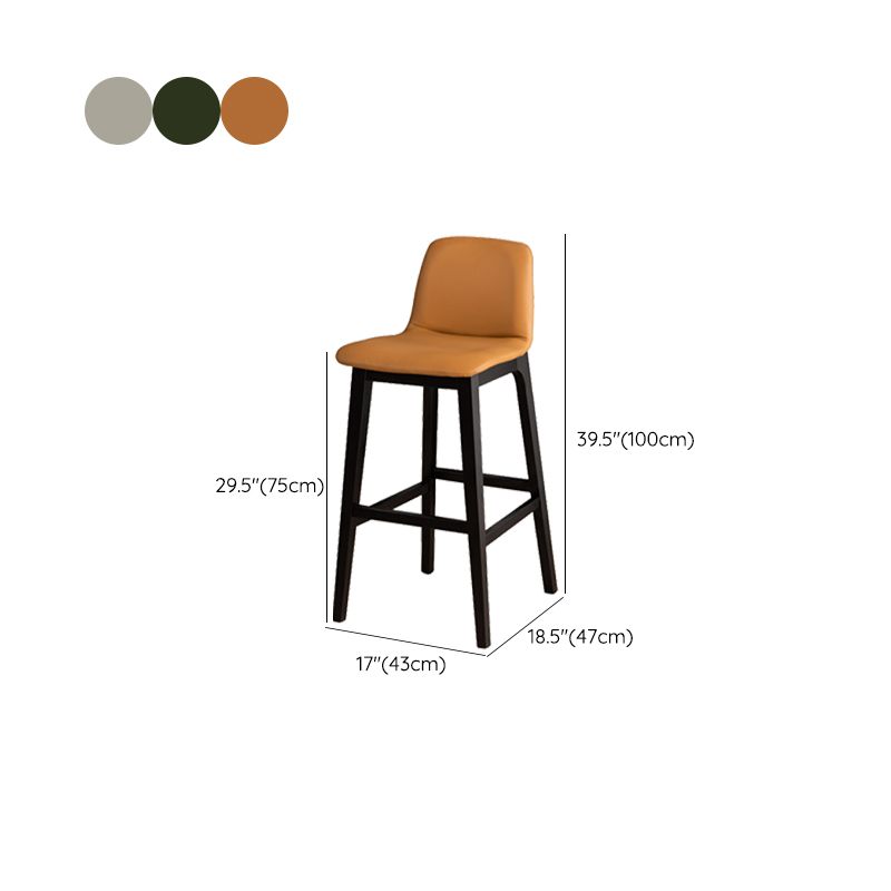 Contemporary Bar & Counter Stool Upholstered and Wood Bar Stools