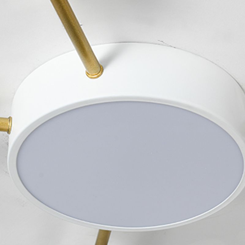 Nordic LED Flush Mount Big Dipper Shaped Bedroom Ceiling Light