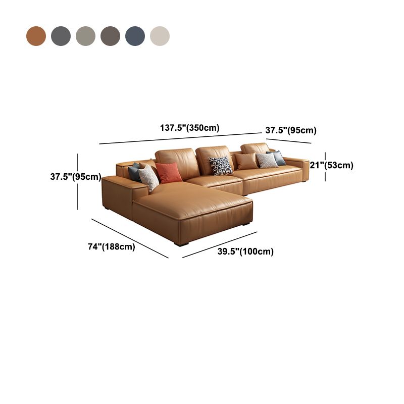 Nordic Style Sofa Bed Sponge/latex Cushion Filled Imitation Leather/sofa