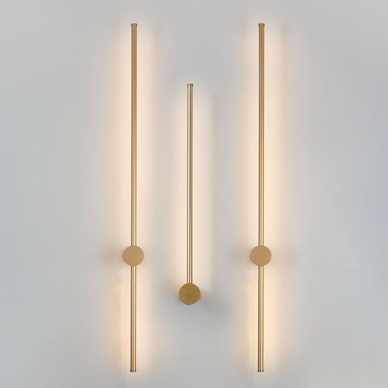 Linear Metal Wall Sconce Lighting Minimalist-Style LED Wall Mounted Light Fixture