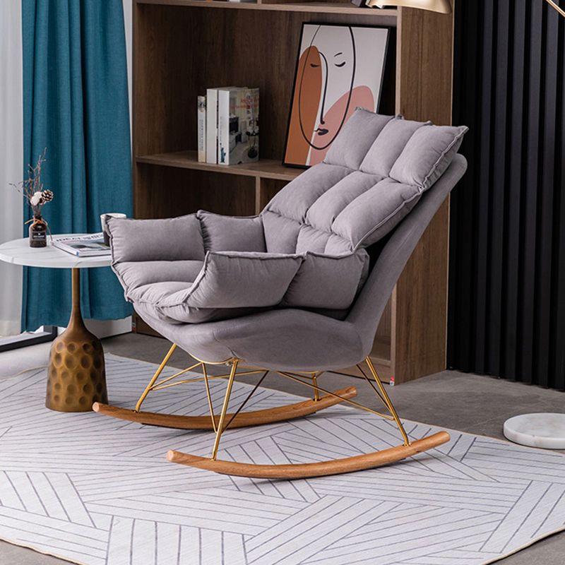 Light Luxury Modern Home Lazy Sofa Chair Leisure Chaise Rocking Chair
