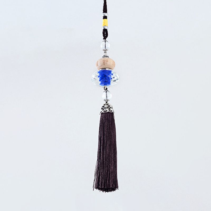 Geometry Shape Ceiling Lamp Tradition Iron Flush Mount with Fabric Lampshade for Hall