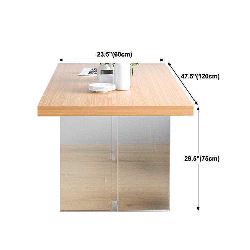 Modern 1/5 Pieces Dining Set Sintered Stone Dining Table Set for Kitchen