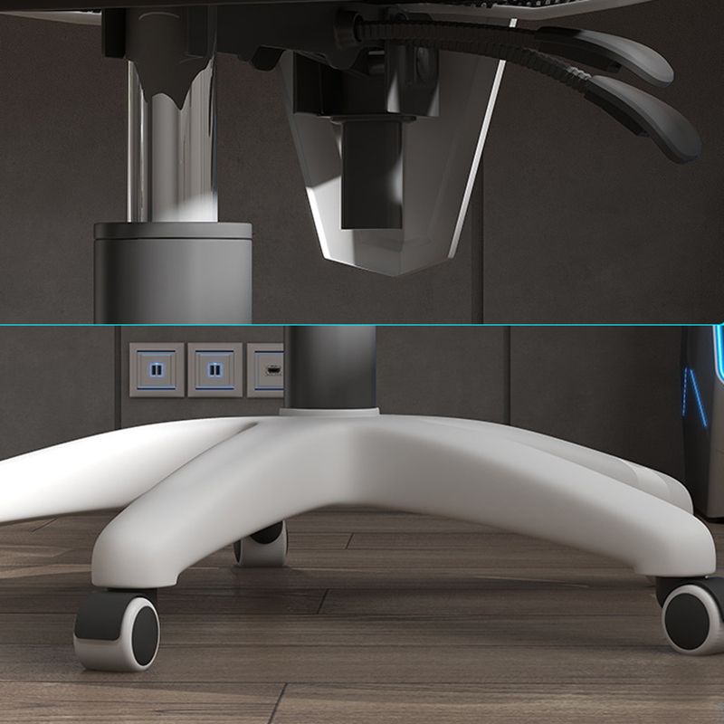 19"W Modern Desk Chair Breathable AirGrid Arms Included Office Chair